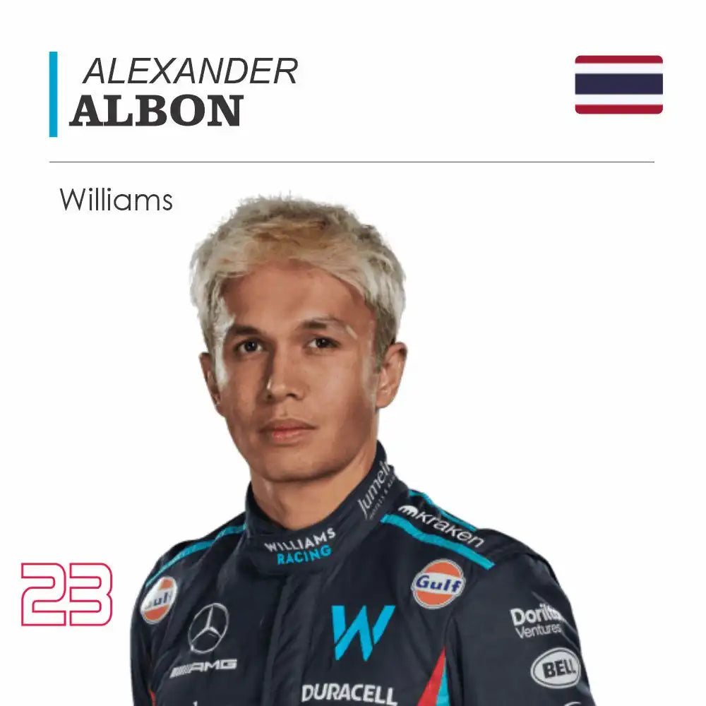 Alexander Albon - Creative Racewears
