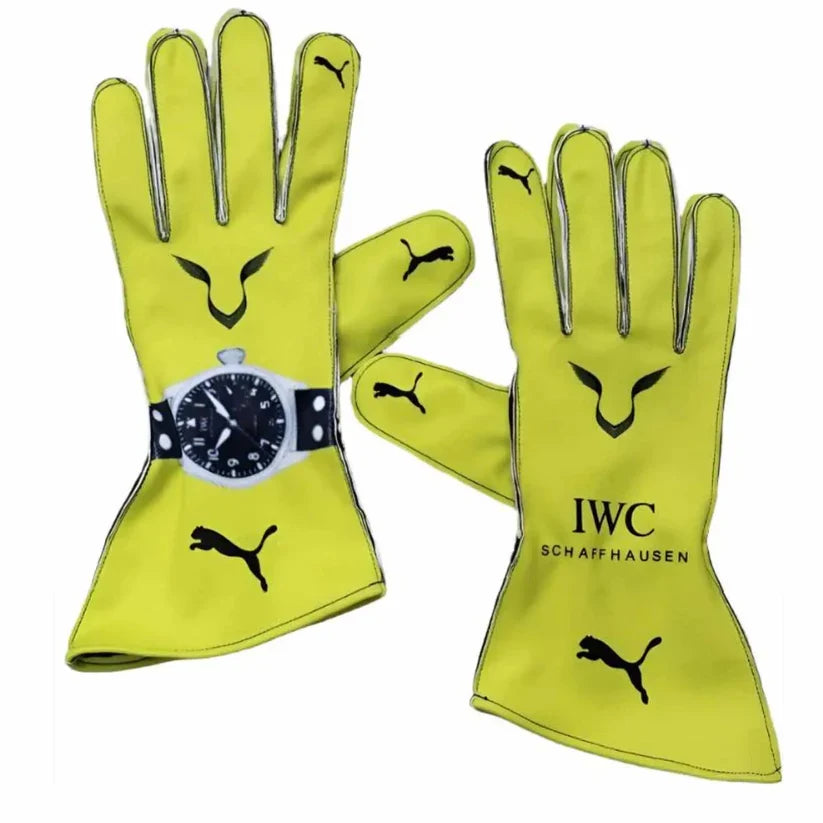 2024 Lewis Hamilton Mercedes F1 Race Gloves - Creative Racewears