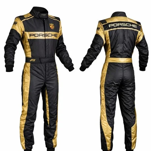 Go-Kart Racing Suit Karting Suit Digital Printed One Piece Karting Race Outfit Porsche - Creative Racewears