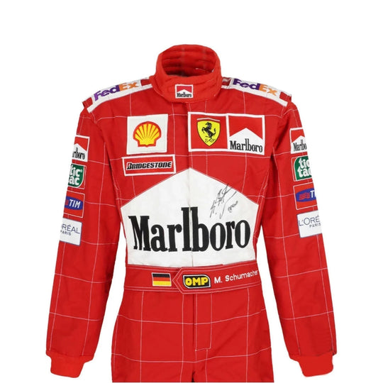 Michael Schumacher 2004 Embroidery / Patch Replica Race Suit / Ferrari F1 - Creative Racewears
