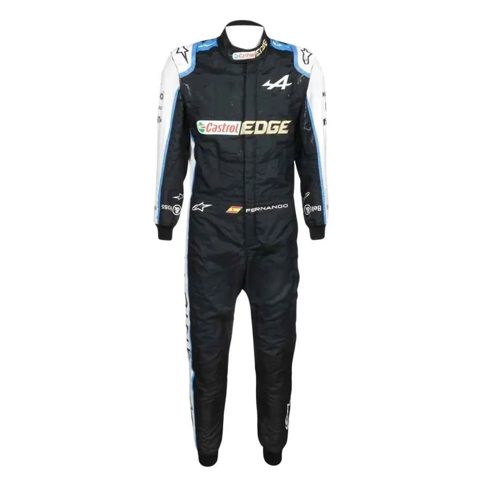 Esteban Ocon 2021 Castrol Alpine F1 Racing Suit