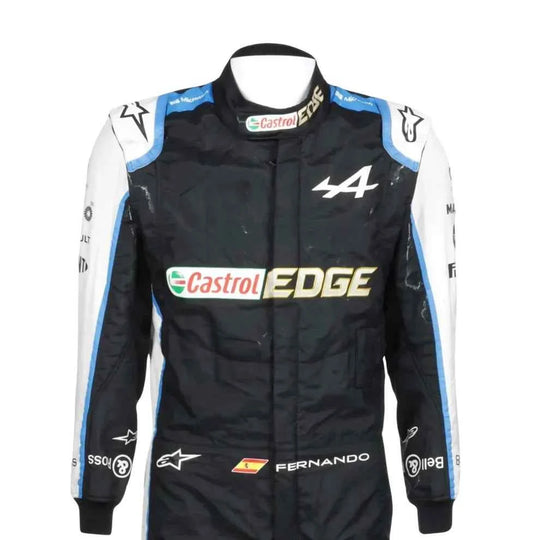 Fernando Alonso 2021 Alpine F1 Racing Suit