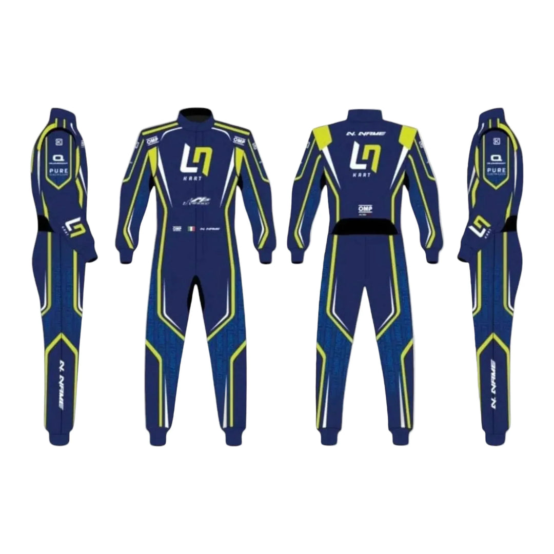 2022 LN Kart OMP Driver Overall Go Kart Race Suit