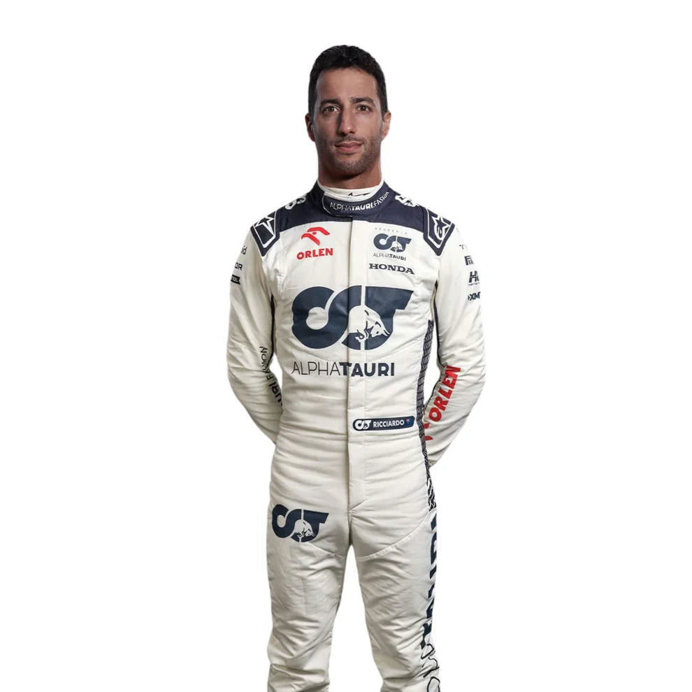 2023 Daniel Ricciardo AlphaTauri F1 Race Suit - Creative Racewears