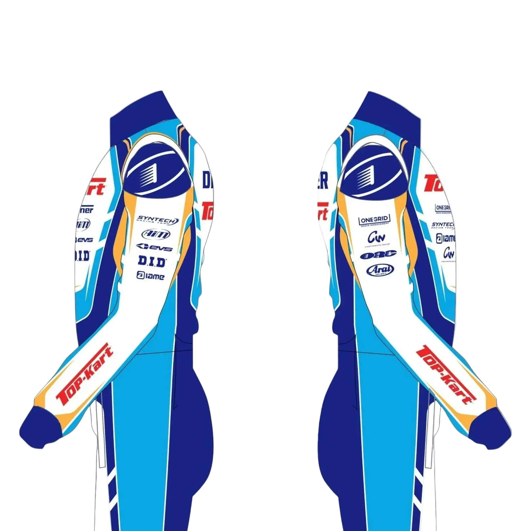 2023 Top Kart Racing Go Kart Race Suit