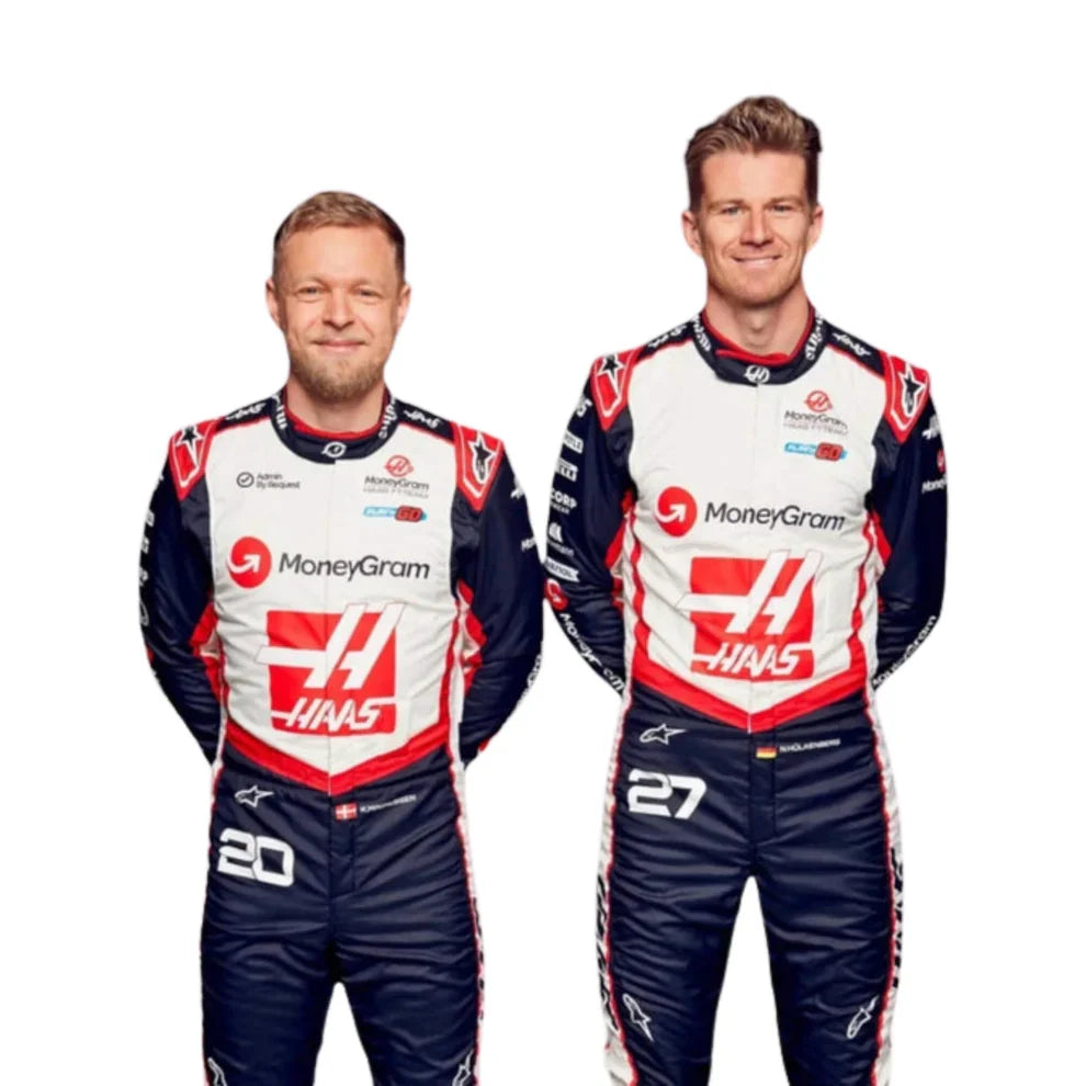 2024 Nico Hulkenberg Haas F1 Race Suit - Creative Racewears