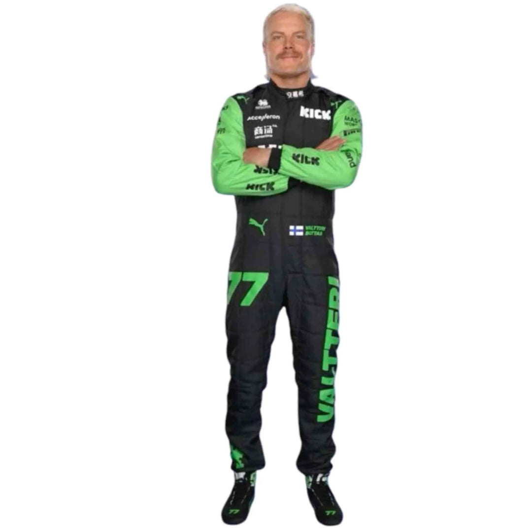 2024 Valtteri Bottas Kick Sauber F1 Race Suit - Creative Racewears