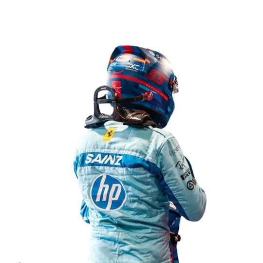 2024 Carlos Sainz Miami GP F1 Racing Suit | Creative Racegear - Creative Racewears