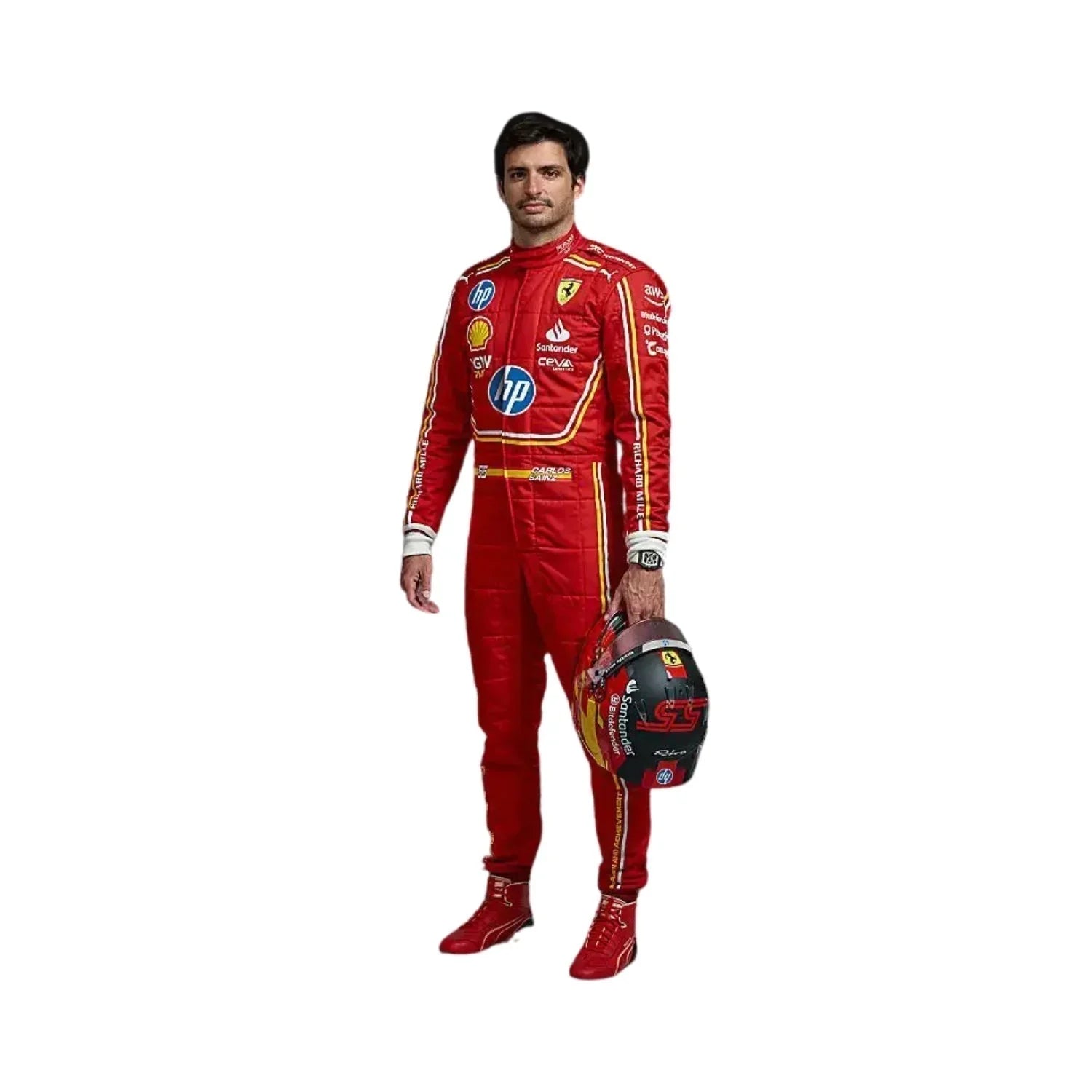 2024 Carlos Sainz Monaco GP F1 Racing Suit | Creative Racegear - Creative Racewears