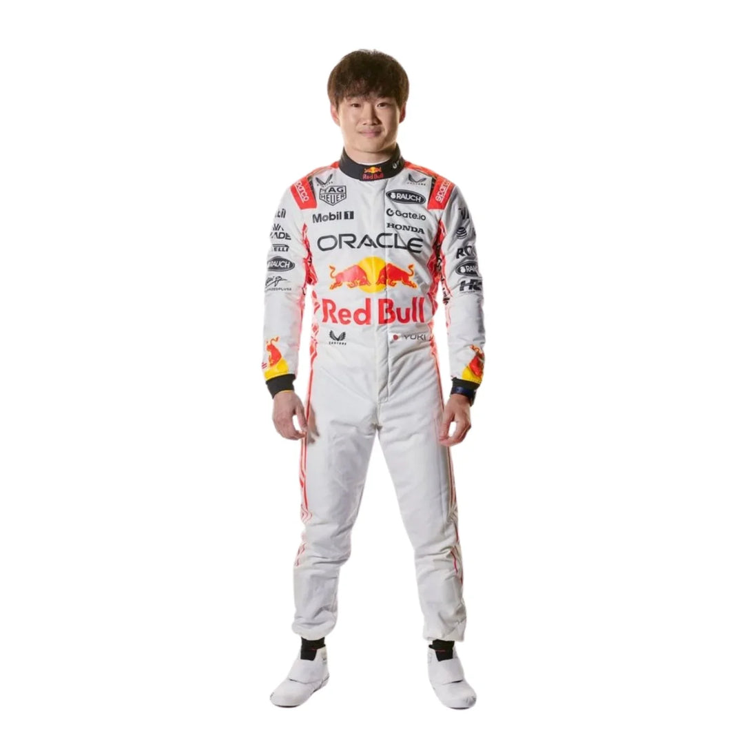 2025 Max Verstappen & Yuki Tsunoda Japanese GP F1 Racing Suit | Creative Racegear - Creative Racewears