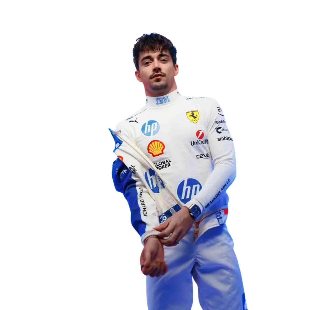 Charles Leclerc 2025 Miami GP Ferrari F1 Racing Suit | Creative Racegear