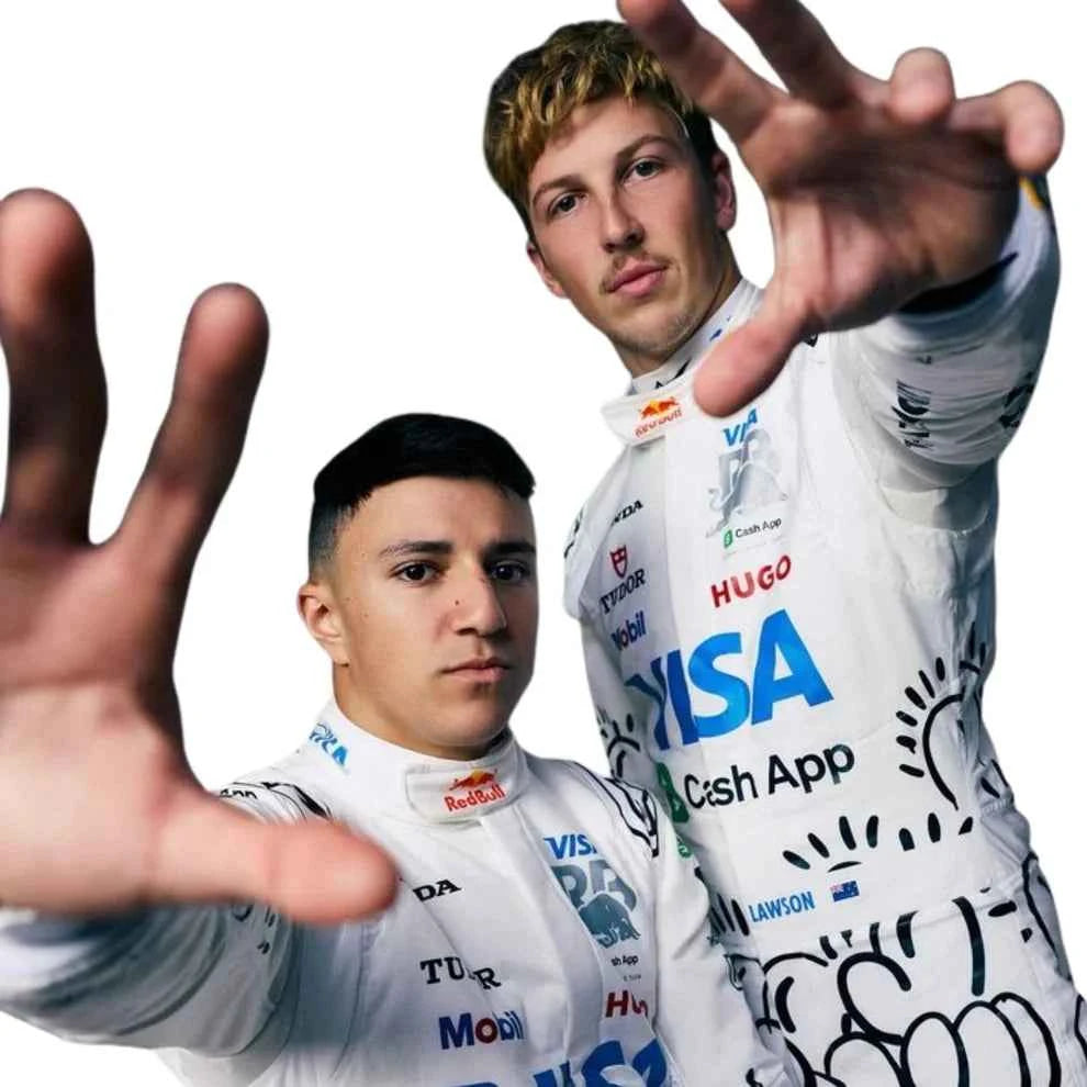 2025 F1 Racing Costume Worn by Isack Hadjar & Liam Lawson – British GP