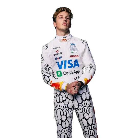 2025 F1 Racing Costume Worn by Isack Hadjar & Liam Lawson – British GP