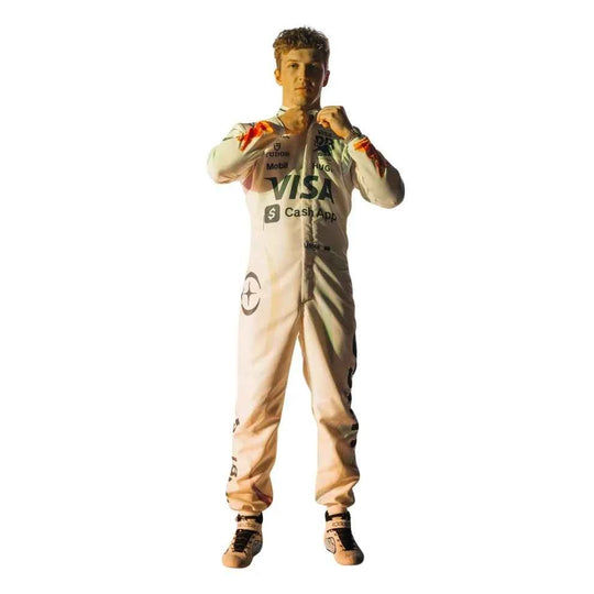 2025 F1 Racing Costume Worn By Isack Hadjar and Liam lawson Las Vegas GP