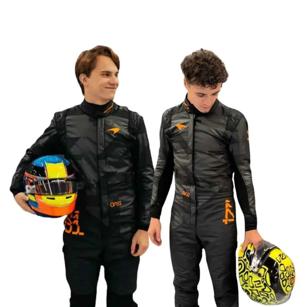 Lando Norris 2025 McLaren Livery Reveal F1 Racing Suit | Creative Racegear