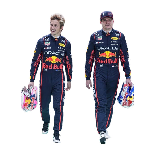 2025 Max Verstappen & Liam Lawson F1 Racing Suit | Creative Racegear - Creative Racewears