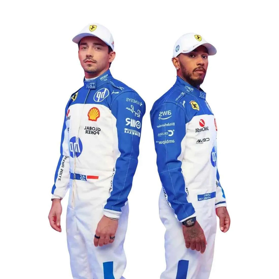 Charles Leclerc 2025 Miami GP Ferrari F1 Racing Suit | Creative Racegear