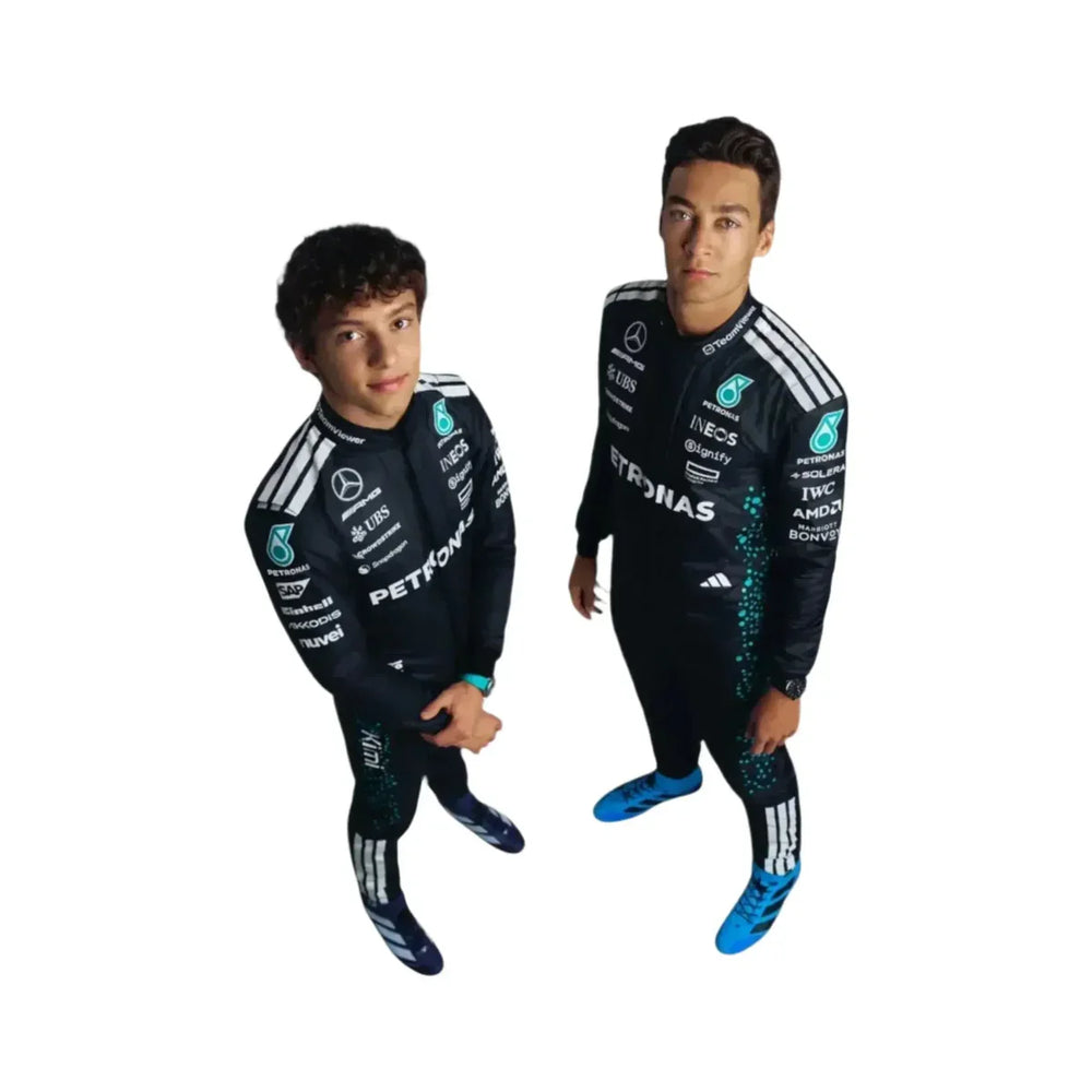 2025 George Russell F1 Mercedes Race Suit - Creative Racewears