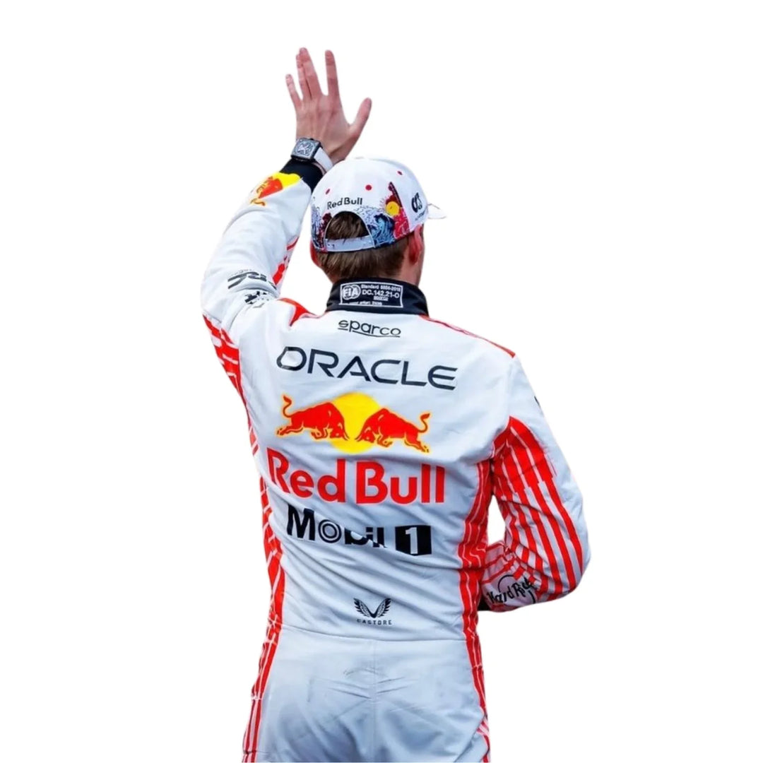 2025 Max Verstappen & Yuki Tsunoda Japanese GP F1 Racing Suit | Creative Racegear - Creative Racewears