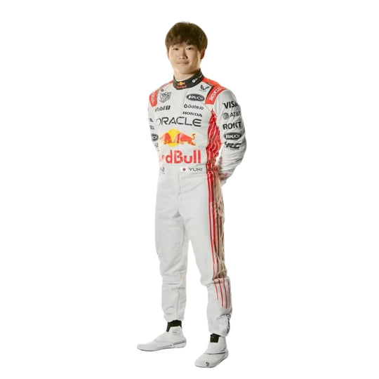 2025 Max Verstappen & Yuki Tsunoda Japanese GP F1 Racing Suit | Creative Racegear - Creative Racewears