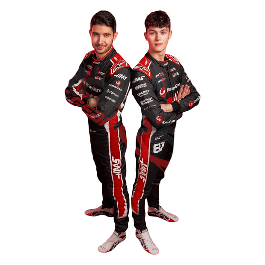 2025 Esteban Ocon Hass F1 Race Suit