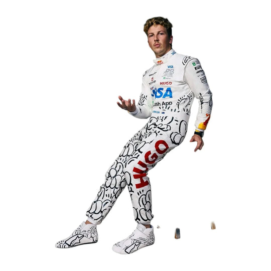Liam Lawson 2025 Racing Bulls F1 Inspired Race Suit | Creative Racegear - Creative Racewears
