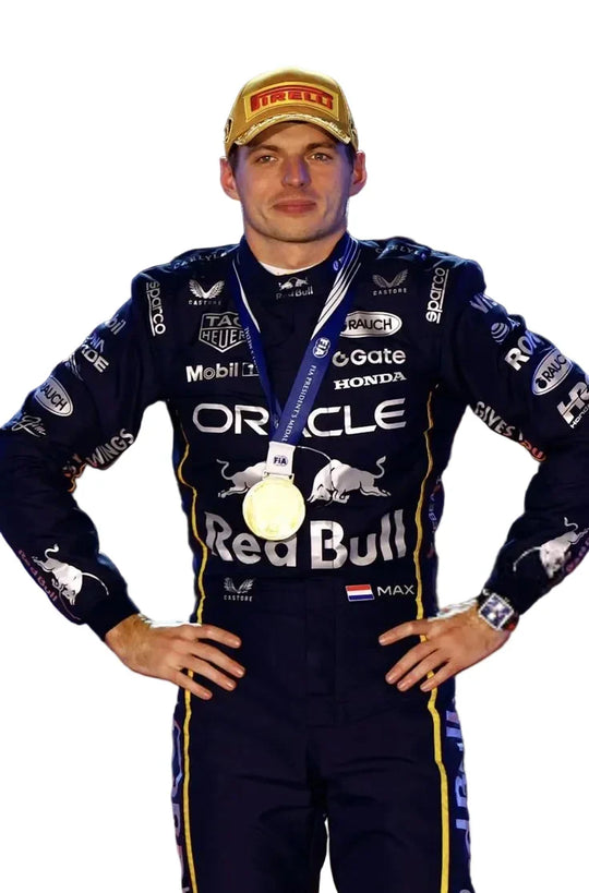 2025 Max Verstappen Las Vegas GP F1 Racing Suit | Creative Racegear - Creative Racewears