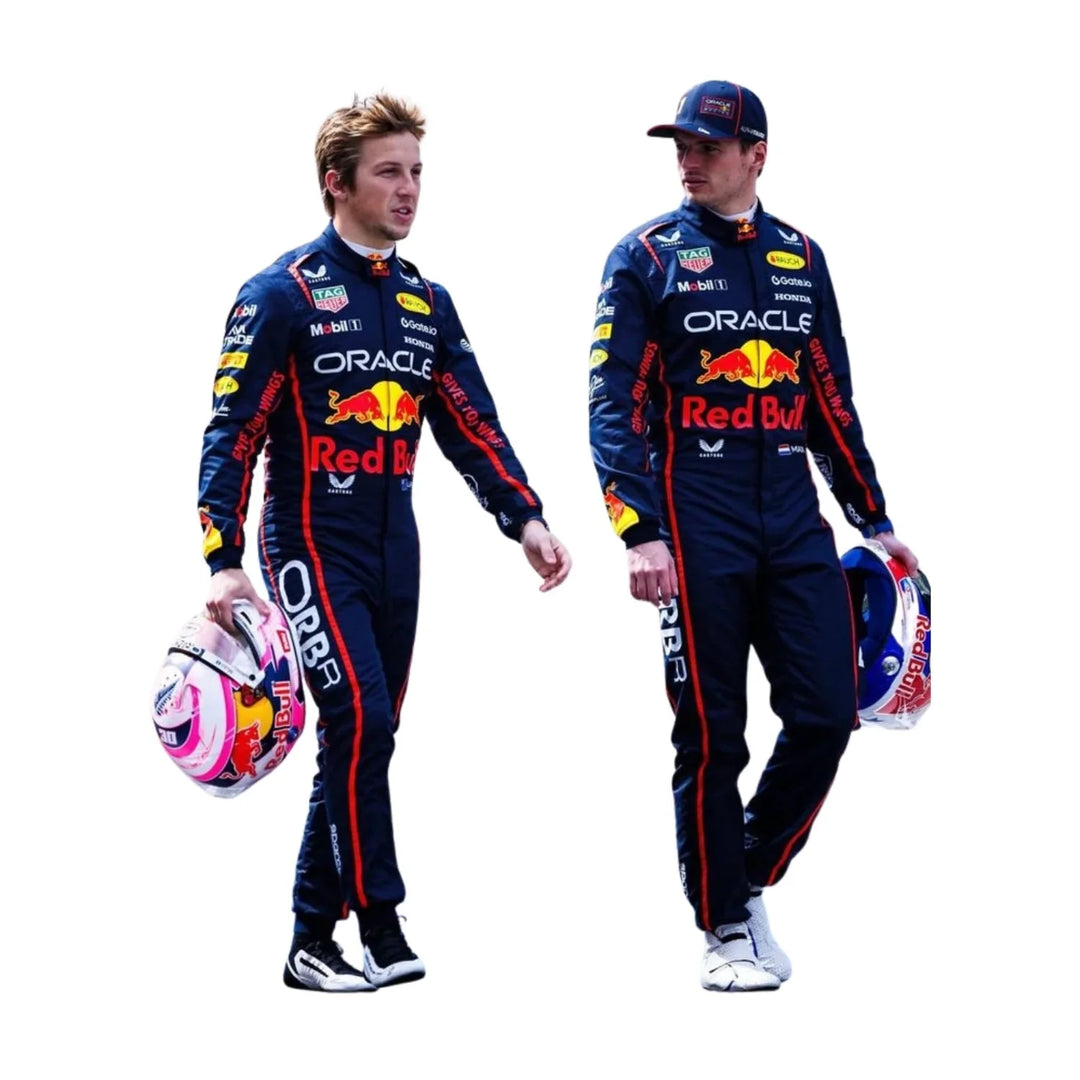 2025 Max Verstappen & Liam Lawson F1 Racing Suit | Creative Racegear - Creative Racewears