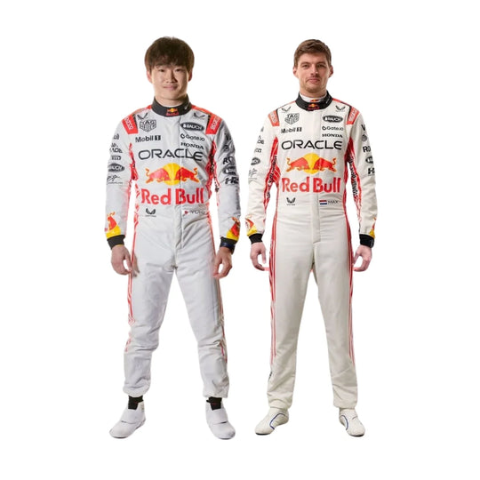 2025 Max Verstappen & Yuki Tsunoda Japanese GP F1 Racing Suit | Creative Racegear - Creative Racewears