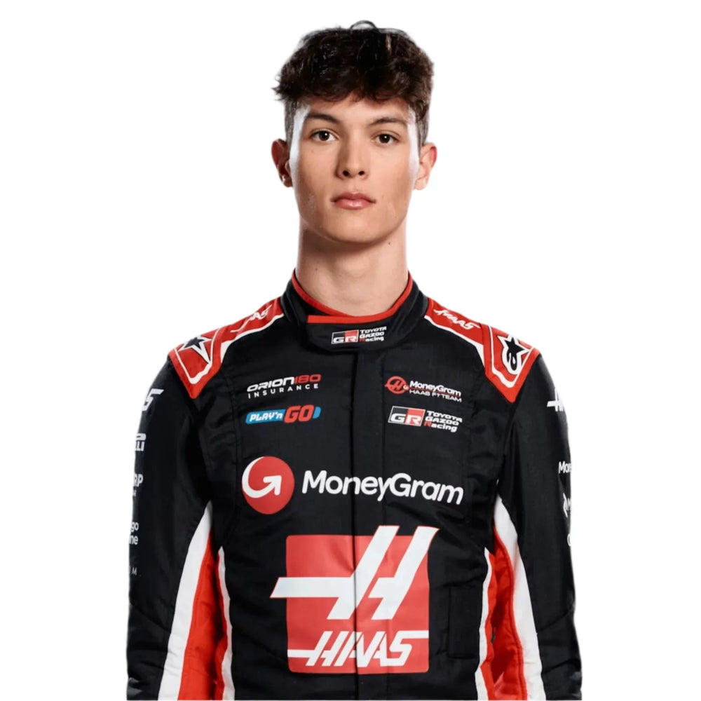 Oliver Bearman 2025 Haas F1 Inspired Race Suit | Creative Racegear - Creative Racewears