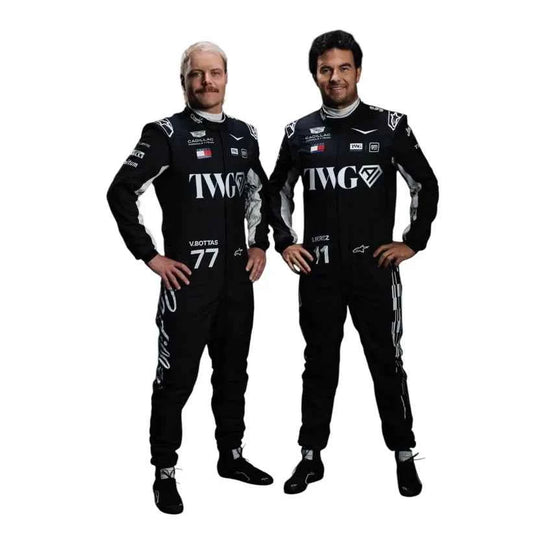 2026 F1 Racing Costume Worn By Valtteri Bottas and Sergio Perez