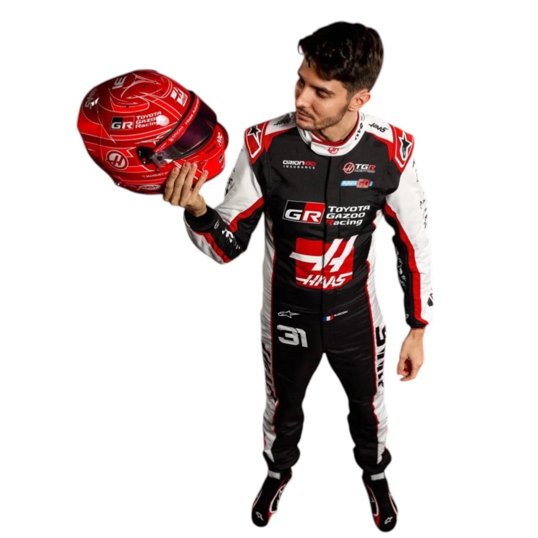 Esteban Ocon 2026 F1 Inspired Race Suit | Creative Racegear - Creative Racewears