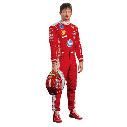 2026 Charles Leclerc & Lewis Hamilton F1 Racing suit | Creative Racegear - Creative Racewears