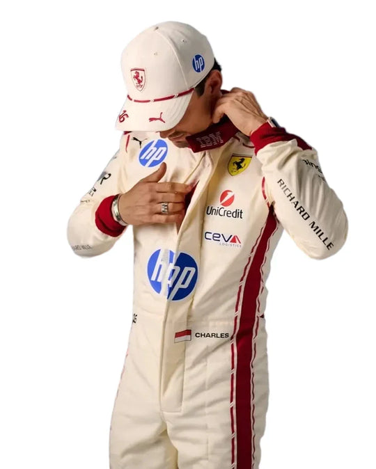 2026 Charles Leclerc Monaco GP F1 Racing Suit | Creative Racegear - Creative Racewears