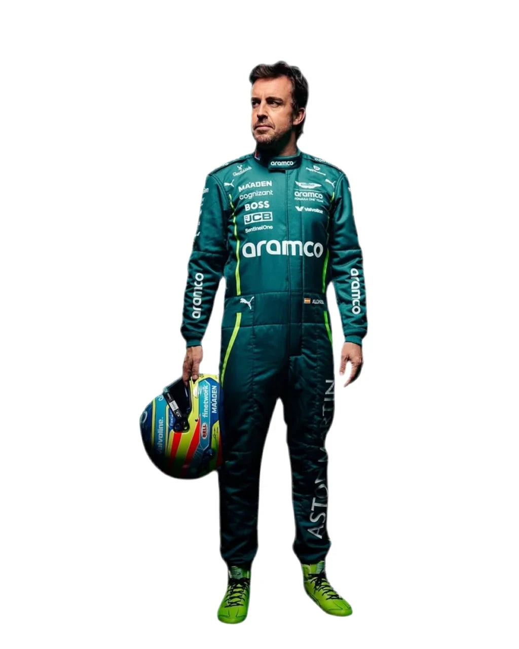 2025 Fernando Alonso Aston Martin F1 Race Suit - Creative Racewears