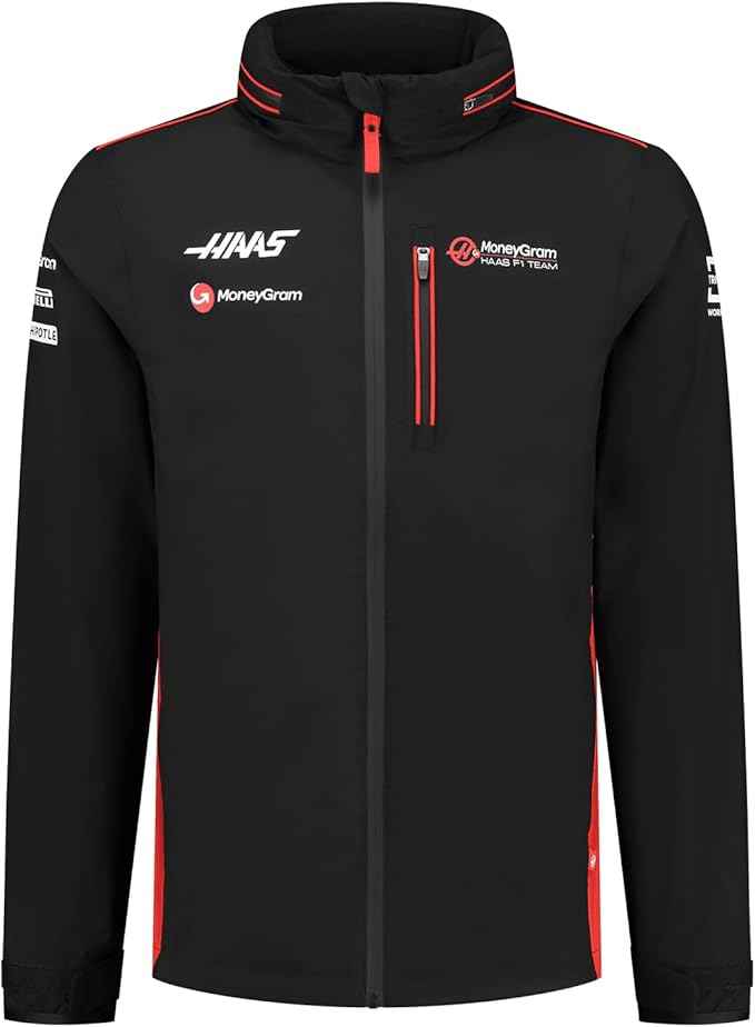 2023 Haas F1 Team Softshell Jacket