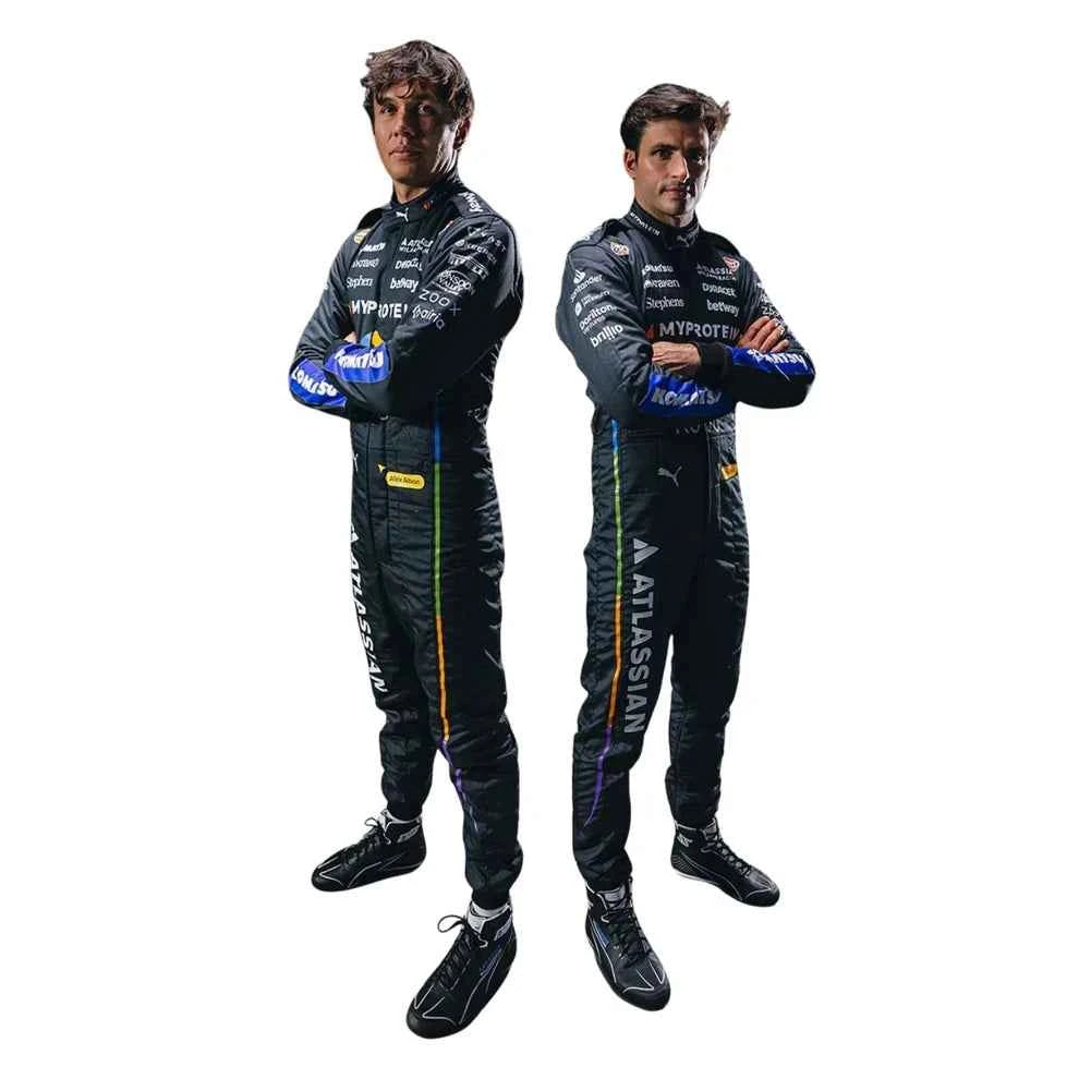 Alexander Albon 2025 Las Vegas GP Williams F1 Racing Suit