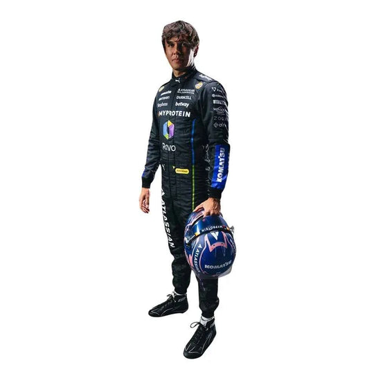 Alexander Albon 2025 Las Vegas GP Williams F1 Racing Suit