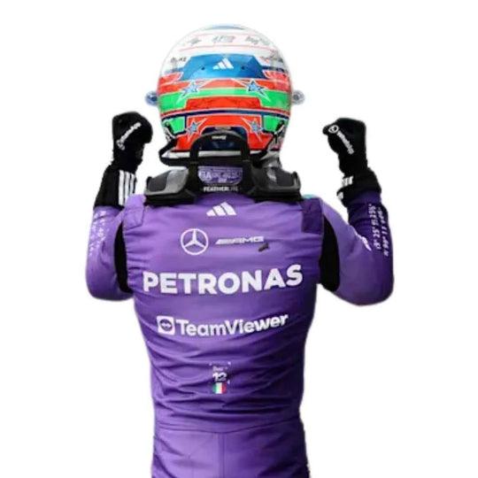 2026 F1 Racing Costume Worn by George Russell & Andrea Kimi Antonelli – Miami GP Mercedes | Creative Racegear