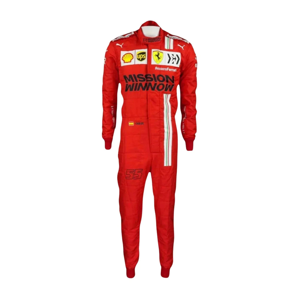 2021 Carlos Sainz F1 Racing Suit | Creative Racegear - Creative Racewears