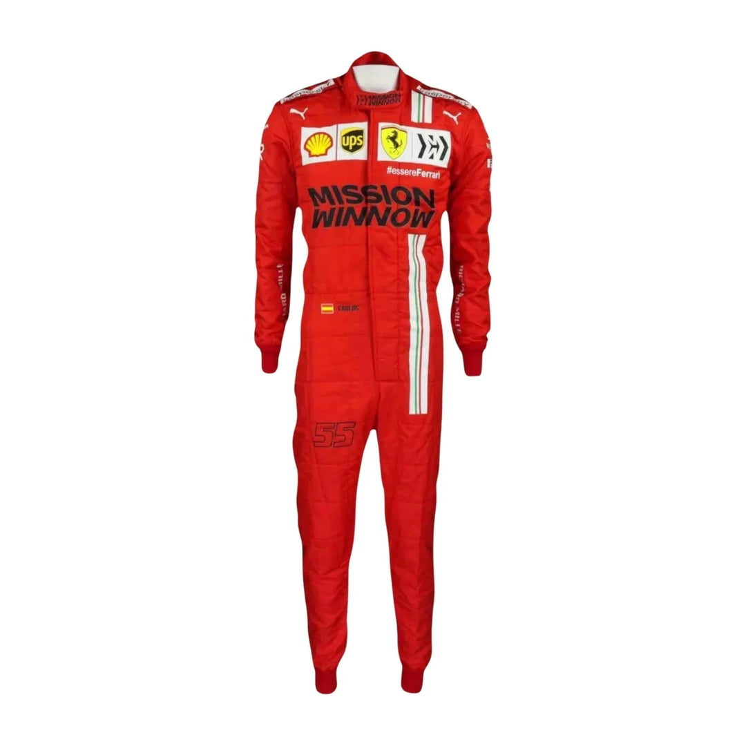 2021 Carlos Sainz F1 Racing Suit | Creative Racegear - Creative Racewears