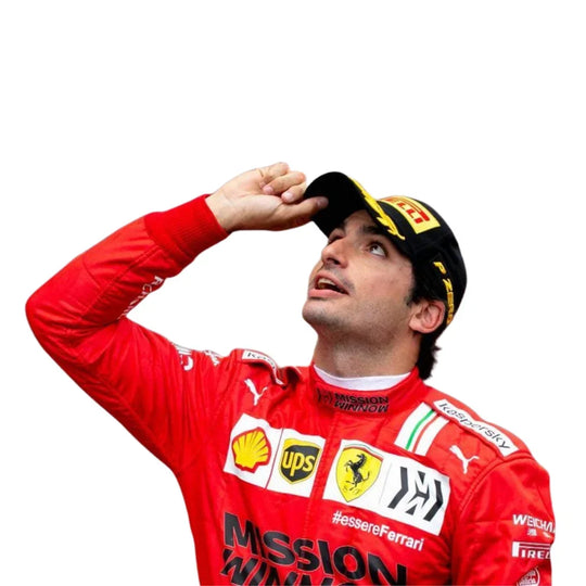 Carlos Sainz 2021 Ferrari F1 Race Suit - Creative Racewears