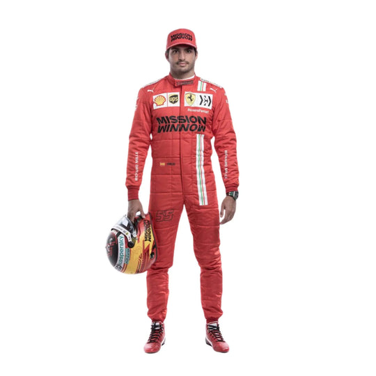 2021 Carlos Sainz F1 Racing Suit | Creative Racegear - Creative Racewears