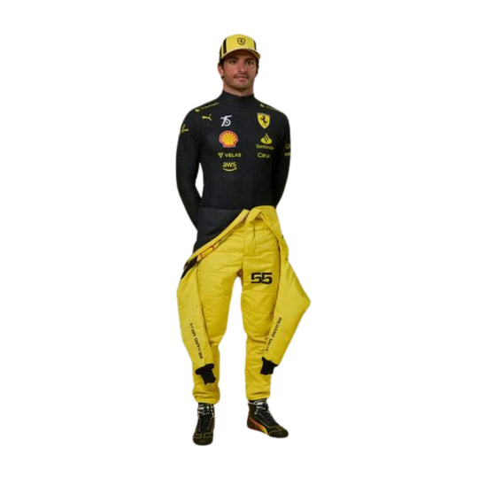 2022 Carlos Sainz 75th Anniversary F1 Racing Suit | Creative Racegear - Creative Racewears