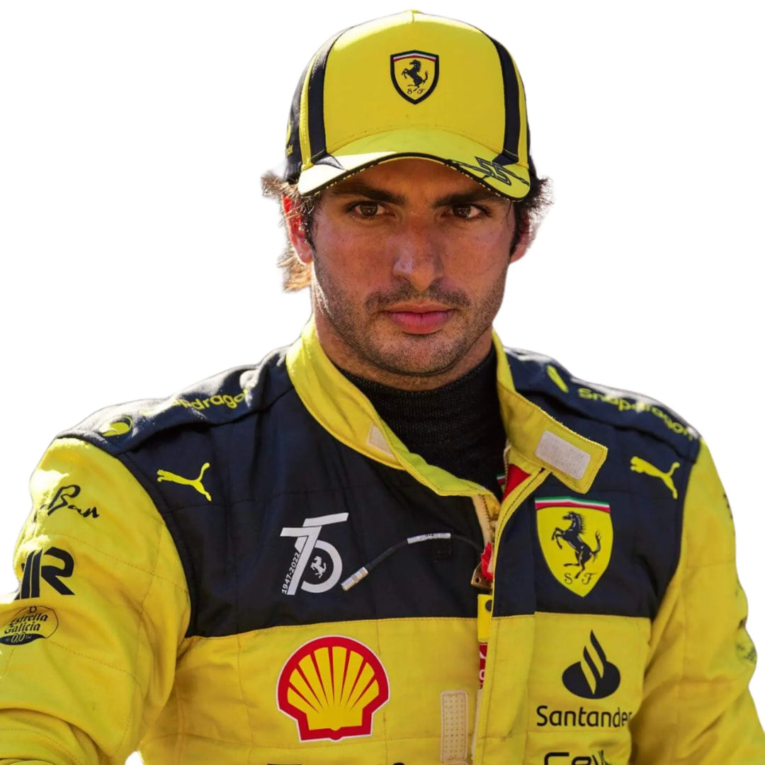 2022 Carlos Sainz 75th Anniversary F1 Racing Suit | Creative Racegear - Creative Racewears