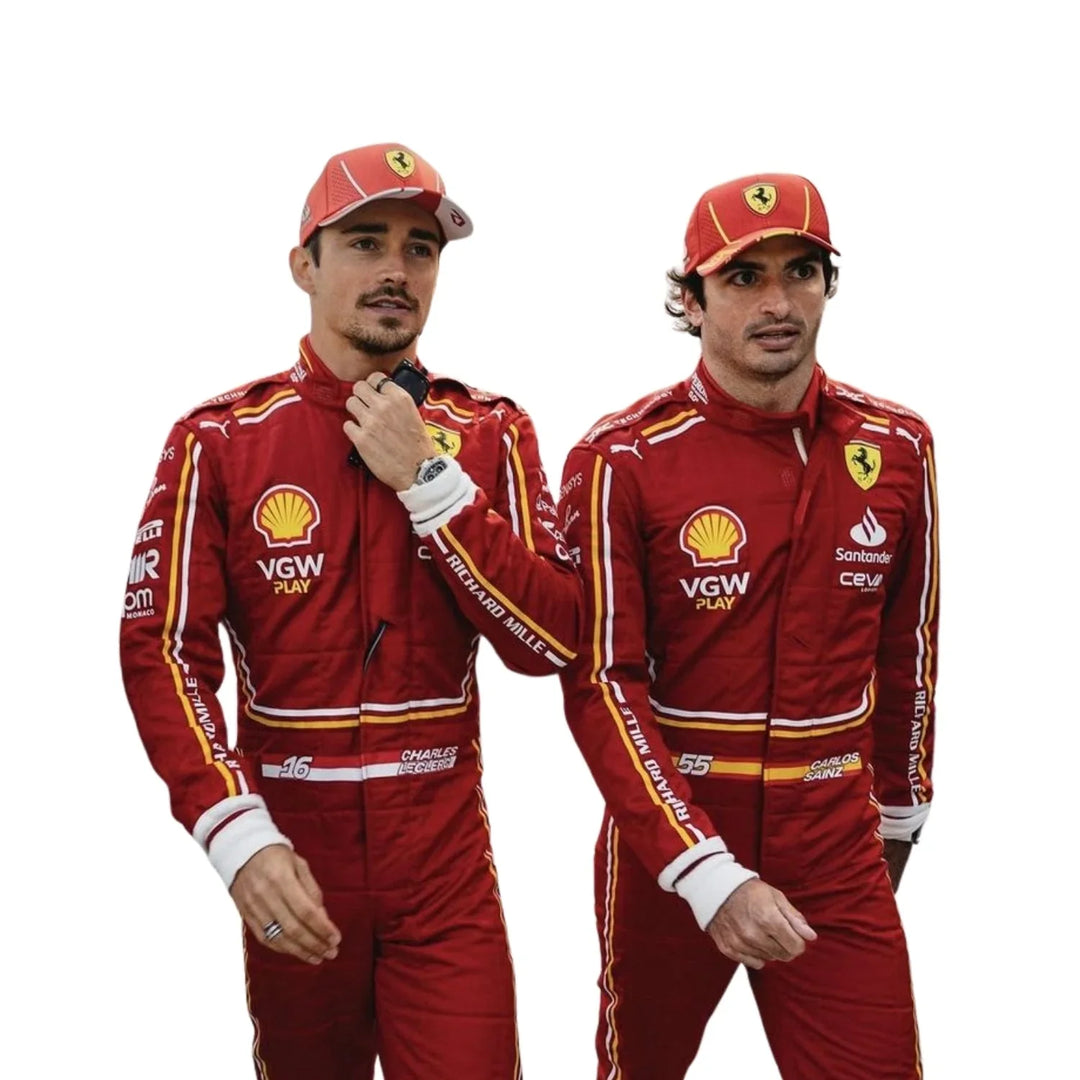 2024 Carlos Sainz F1 Racing Suit | Creative Racegear - Creative Racewears