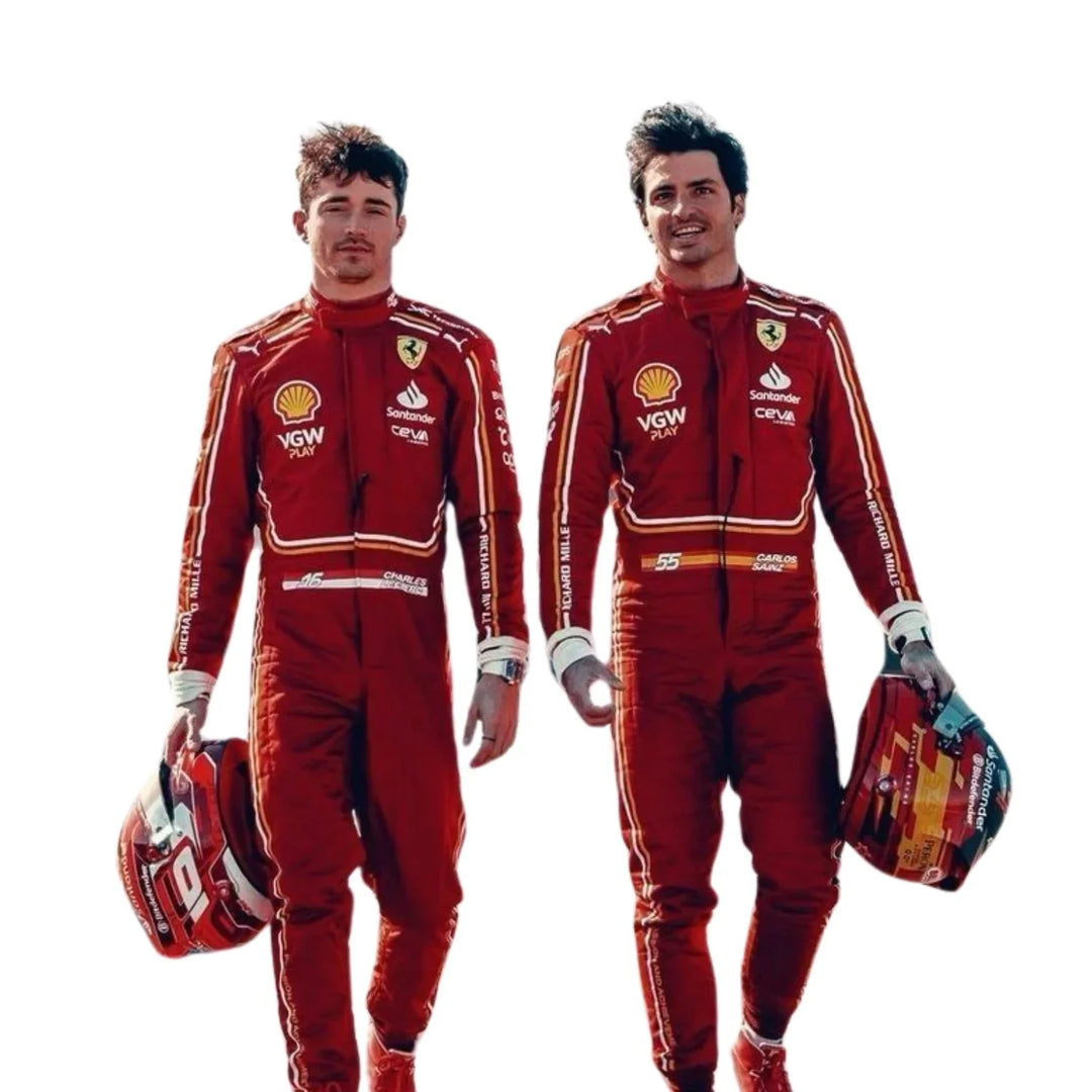 2024 Carlos Sainz F1 Racing Suit | Creative Racegear - Creative Racewears