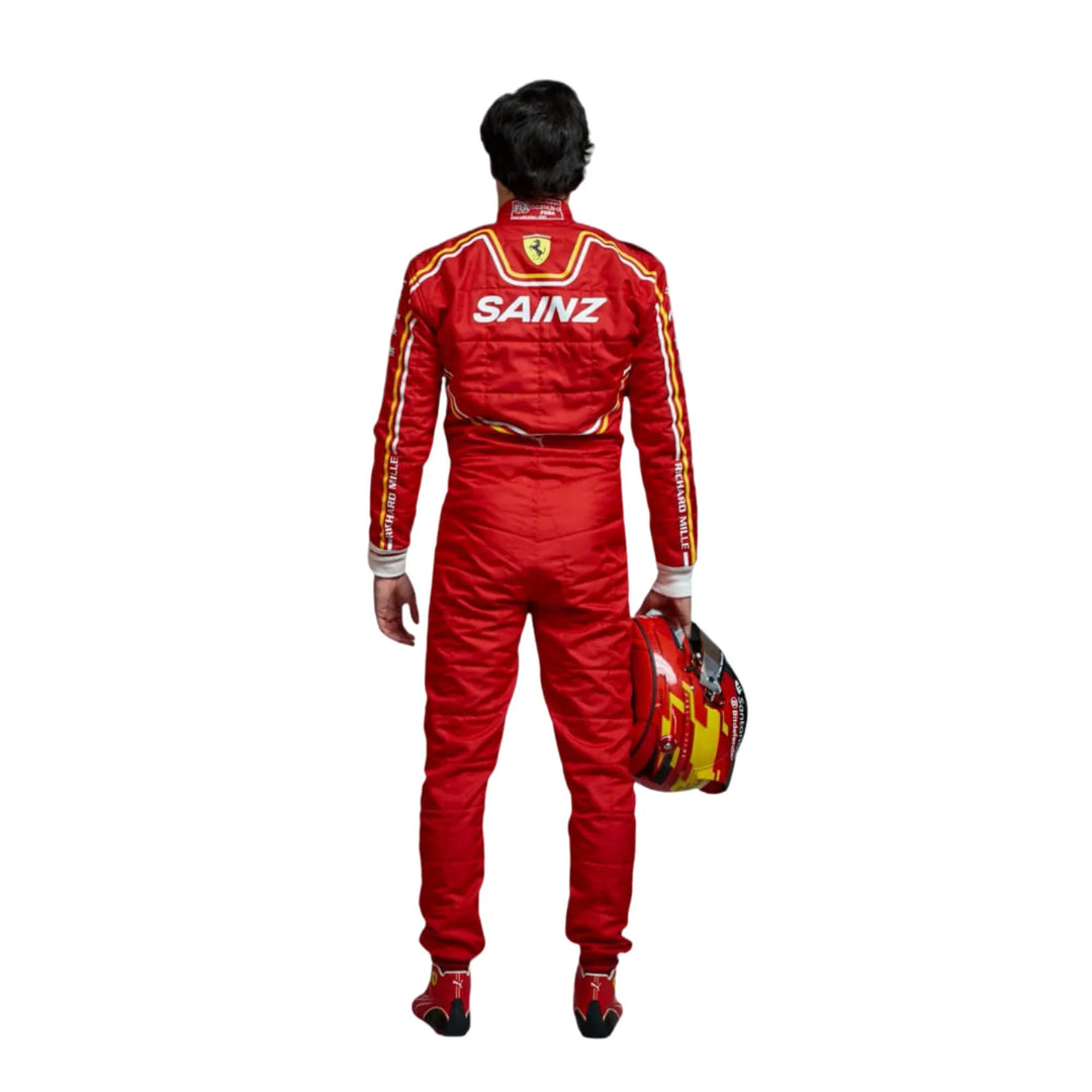 2024 Carlos Sainz F1 Racing Suit | Creative Racegear - Creative Racewears