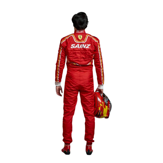 2024 Carlos Sainz F1 Racing Suit | Creative Racegear - Creative Racewears