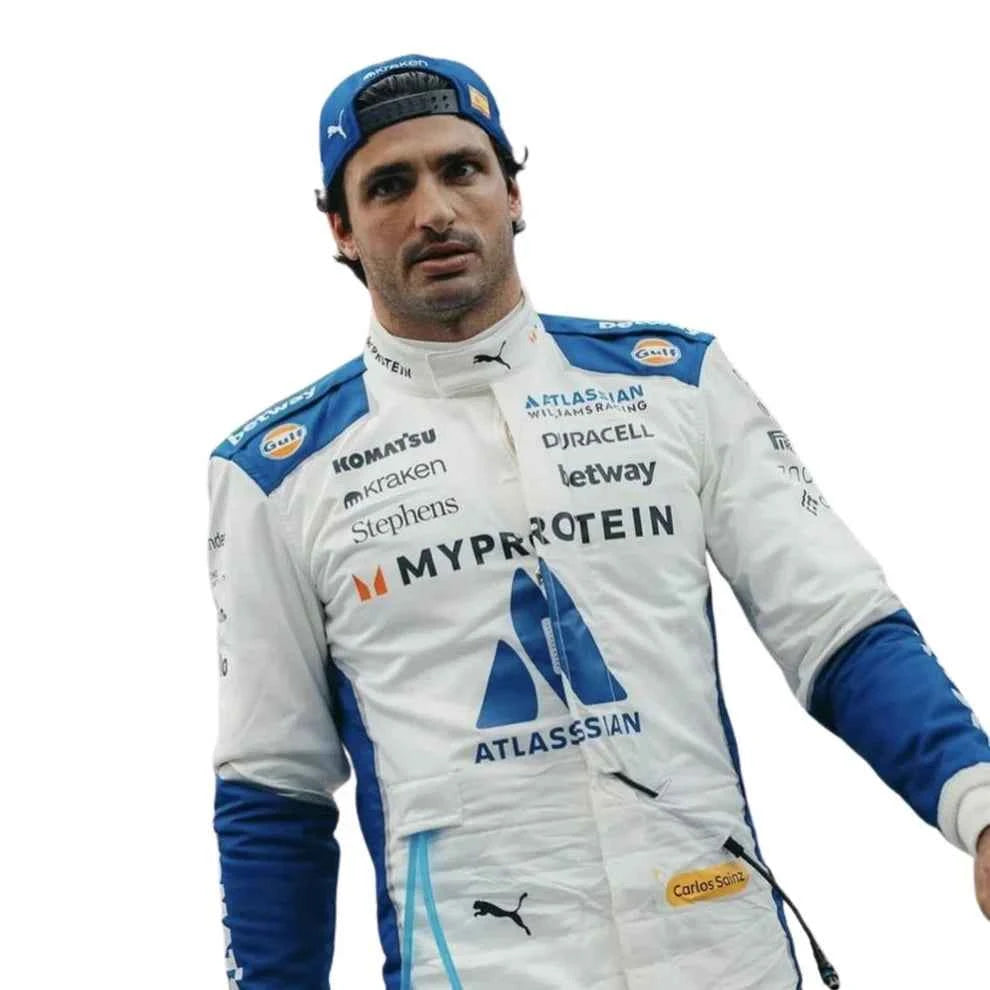 Carlos Sainz 2025 United States GP Williams F1 Racing Suit